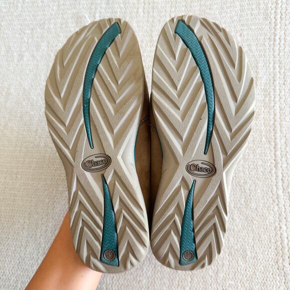 Chaco Sandstone Beige Quinn Slip On EcoTread Mules Size 7 - Picture 7 of 8